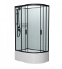 Душевая кабина Frank F412/2L/R М Black 120x80 см 20077