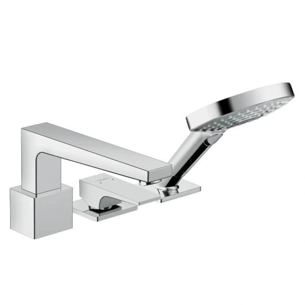 Фото смеситель на борт ванны hansgrohe metropol 32551000