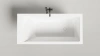 Фото ванна из искусственного камня salini cascata 150x70 см 105011m матовая