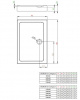 Фото поддон акриловый radaway doros d compact 120x100 см sdrd1210-05
