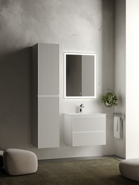 Фото тумба под раковину sancos snob r 60 см, цвет: bianco snr60w