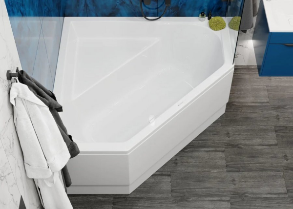 Фото акриловая ванна vagnerplast cavallo corner 140x140 см