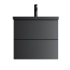 Тумба под раковину AM.PM Gem Black Edition 60 см M90FHX06022BM