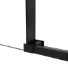 Фото душевая дверь vincea slim soft 110 см vds-1ss110clb