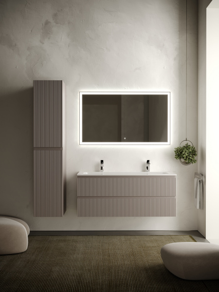 Фото тумба под раковину sancos snob r 120 см, цвет: doha soft snr120sm