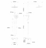 Фото душевая стойка wonzon & woghand цвет: белый ww-a30874-mw
