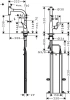 Фото смеситель для кухонной мойки hansgrohe metris select 73802800