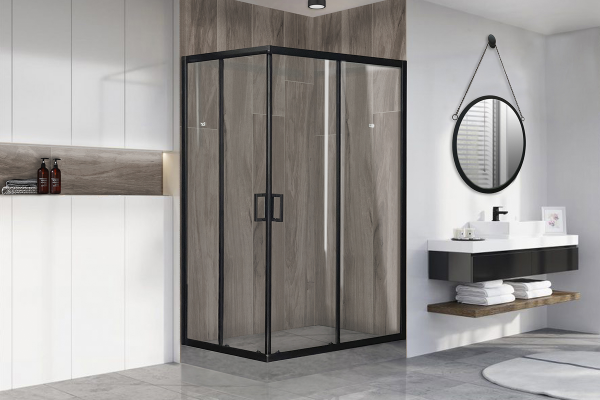 Фото душевое ограждение royal bath hpd rb8120hpd-t-bl 120x80 см