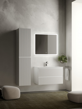 Фото тумба под раковину sancos snob r 80 см, цвет: bianco snr80w