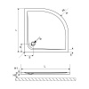 Фото поддон excellent sense 100x100 см brex.sen10whn