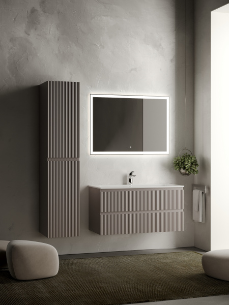 Фото тумба под раковину sancos snob r 100 см, цвет: doha soft snr100sm