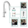 Фото смеситель для кухонной мойки hansgrohe aqittura 76801000