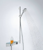 Фото термостатический смеситель для душа hansgrohe showertablet 13171400