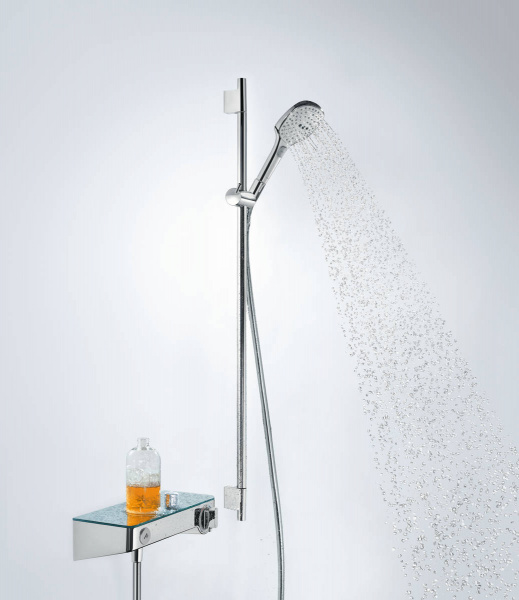 Фото термостатический смеситель для душа hansgrohe showertablet 13171400