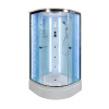 Душевая кабина DTO 80x80 см EM2780LED+GM с гидромассажем