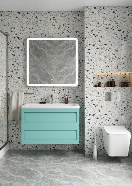Фото тумба под раковину art&max platino 100 см am-platino-1000-2c-so-mm