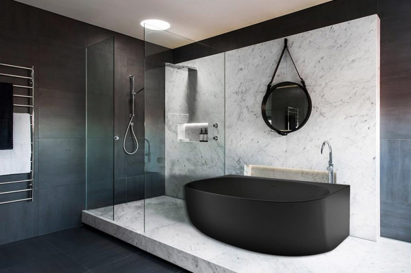 Фото акриловая ванна azario cambridge 169.5x88 см cam17289mb