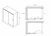 Фото душевое ограждение abber komfort ag93160b-s102b 160x100 см