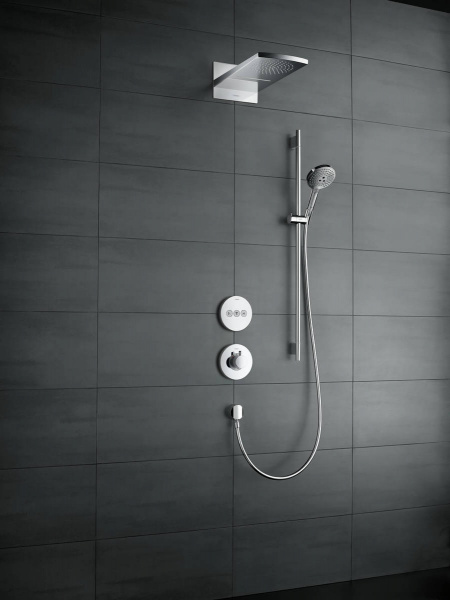 Фото верхний душ hansgrohe raindance rainfall 180 air 2jet 28433000