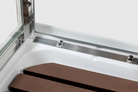 Фото душевая кабина avacan z111mtsteam 100x100 см с баней
