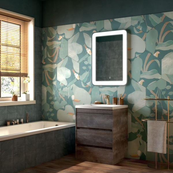 Фото тумба под раковину art&max family 58 см family-580-3c-pia-pe