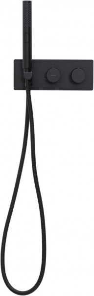 Фото смеситель для ванны allen brau liberty 5.33009-31 черный матовый