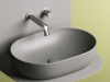 Фото раковина накладная ceramicanova element 60 см, цвет: антрацит cn6047mh