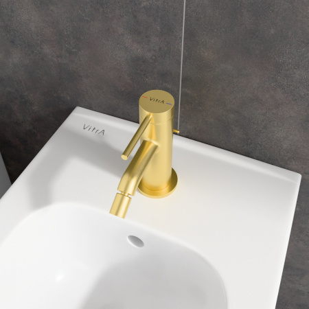 Фото смесители для биде vitra minimax round a4353625exp цвет золото