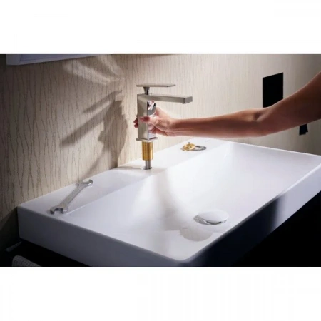 Фото смеситель для раковины hansgrohe tecturis e 73012000