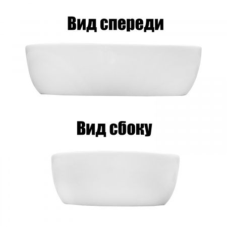 Фото раковина накладная azario 48.5 см az-2191