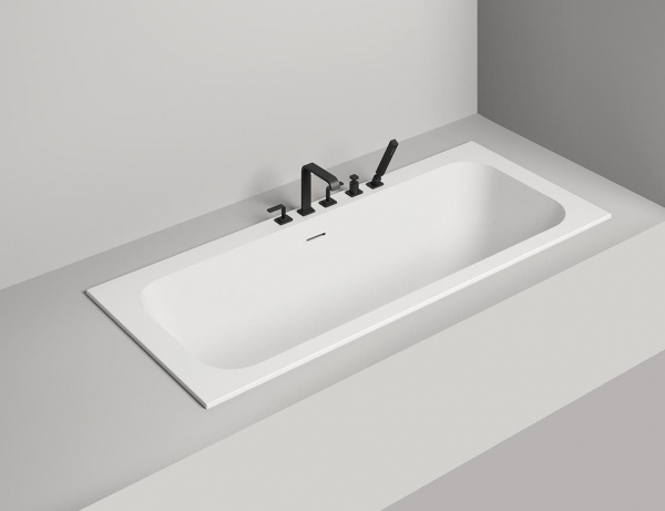 Фото ванна из искусственного камня salini orlanda axis kit 180x80 см 103322m матовая