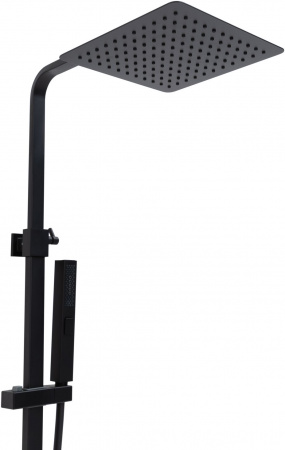 Фото душевая стойка allen brau infinity 5.21031-31 черный матовый