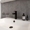 Фото смесители для раковины vitra flow soft a4300936exp цвет черный
