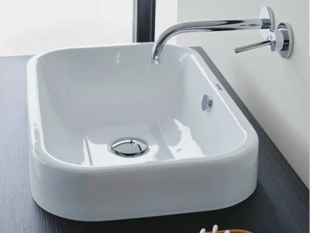 Фото раковина подвесная duravit happy d.2 60 см 2314600000
