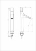 Фото смеситель для раковины wonzon & woghand, цвет: хром ww-h1011-cr