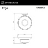 Фото мыльница подвесная whitecross ergo er2220gl, цвет: золото