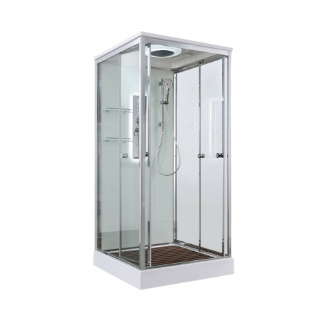 Фото душевая кабина avacan v2080led 80x80 см