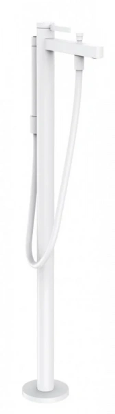 Фото напольный смеситель для ванны hansgrohe finoris 76445700