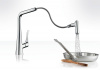Фото смеситель для кухни hansgrohe metris 14820000