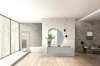 Фото тумба с раковиной black&white universe 140 см u915.1400 r