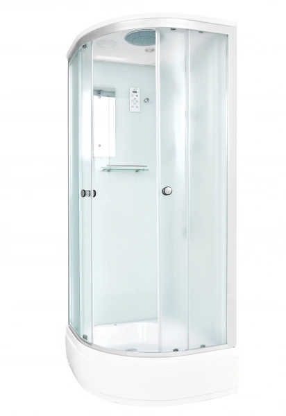 Фото душевая кабина dto 100x100 см d271sel с электрикой