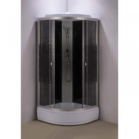 Фото душевая кабина loranto 100x100 см cs-1000-25тм/м