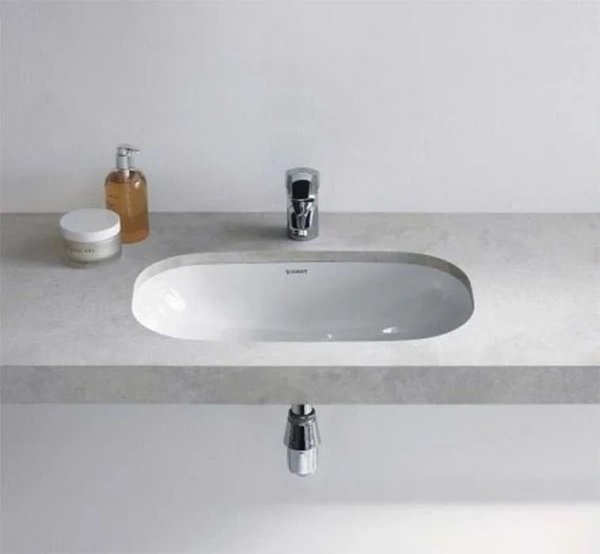 Фото раковина встраиваемая снизу duravit d-code 56 см 338560000
