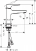 Фото смеситель для раковины hansgrohe metropol 32500670