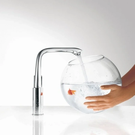 Фото смеситель для раковины hansgrohe metris 31081000