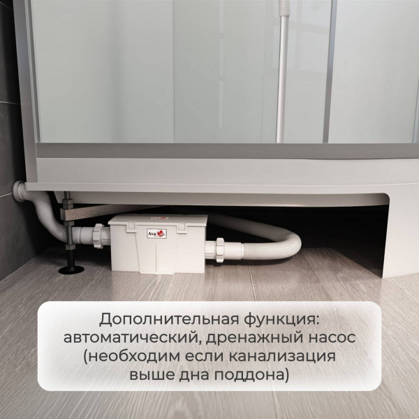 Фото душевая кабина avacan em2812rled 120x80 см