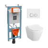 Унитаз с инсталляцией Vitra Integra Round 9856B003-7205