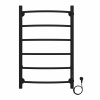 Электрический полотенцесушитель Azario Verona 50x80 см цвет: черный AZ04858B