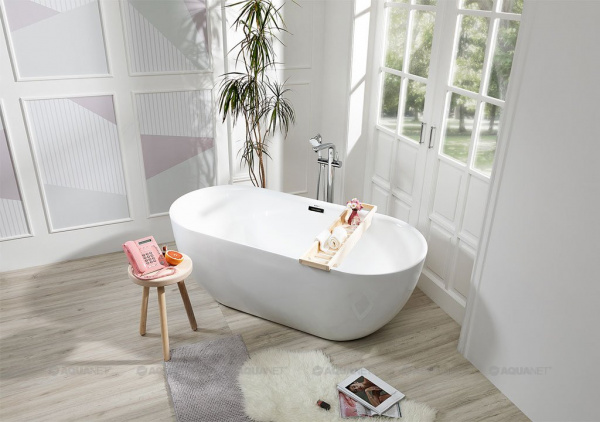 Фото акриловая ванна aquanet delight 170x78 см 208600