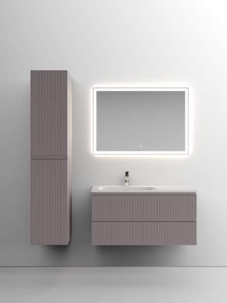 Фото тумба под раковину sancos snob t 100 см, цвет: doha soft snt100lsm